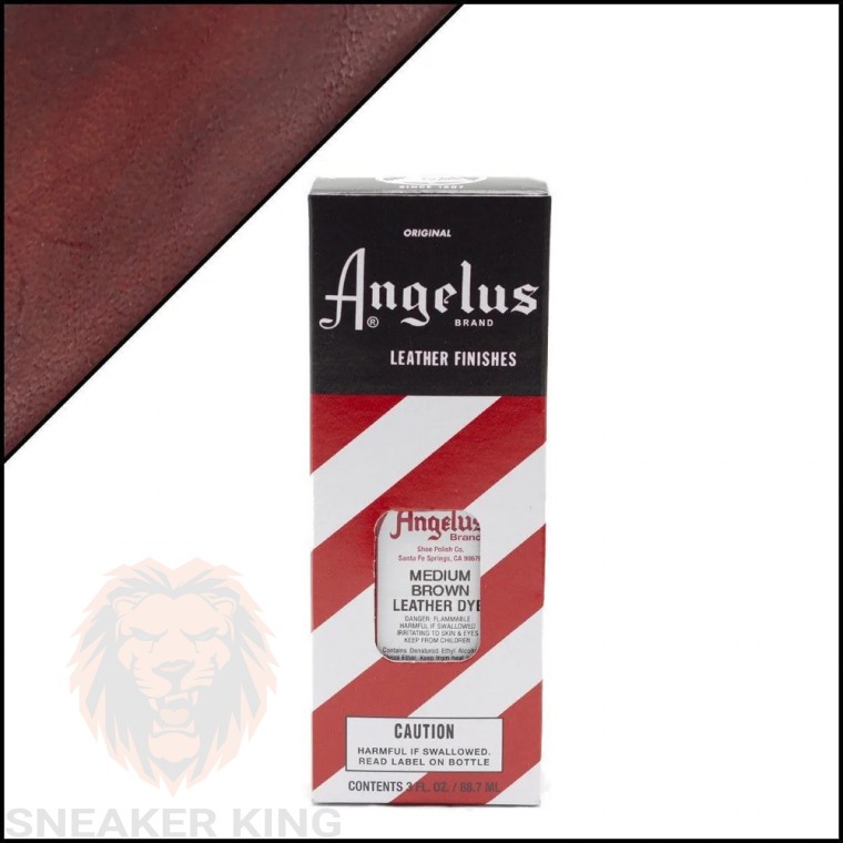 Барвник для шкіри Angelus leather dye Medium Brown (середньо-коричневий) made in USA Барвник для шкіри Angelus leather dye Medium Brown (середньо-коричневий) made in USA